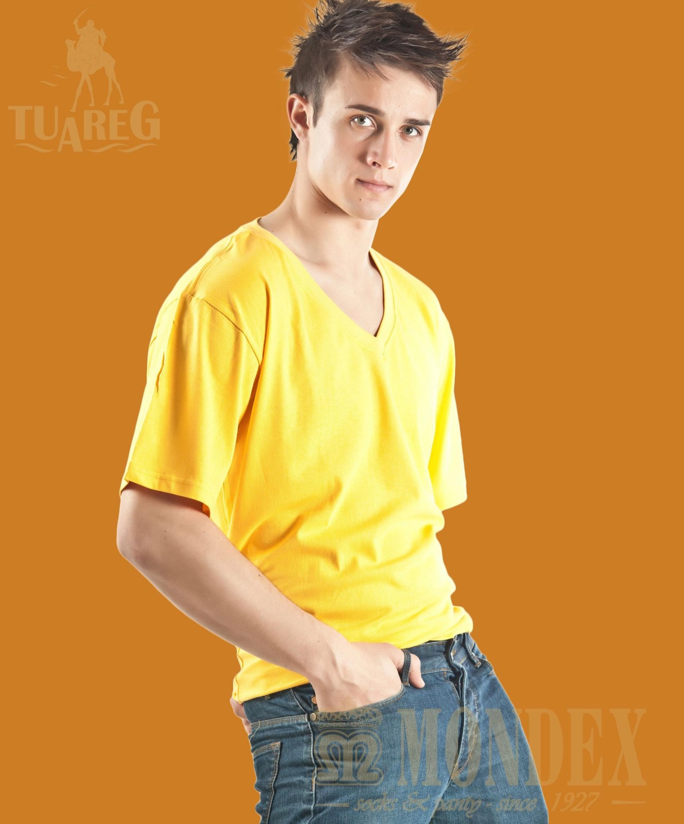 Tricou cu maneca scurta pentru barbati - 8005-1