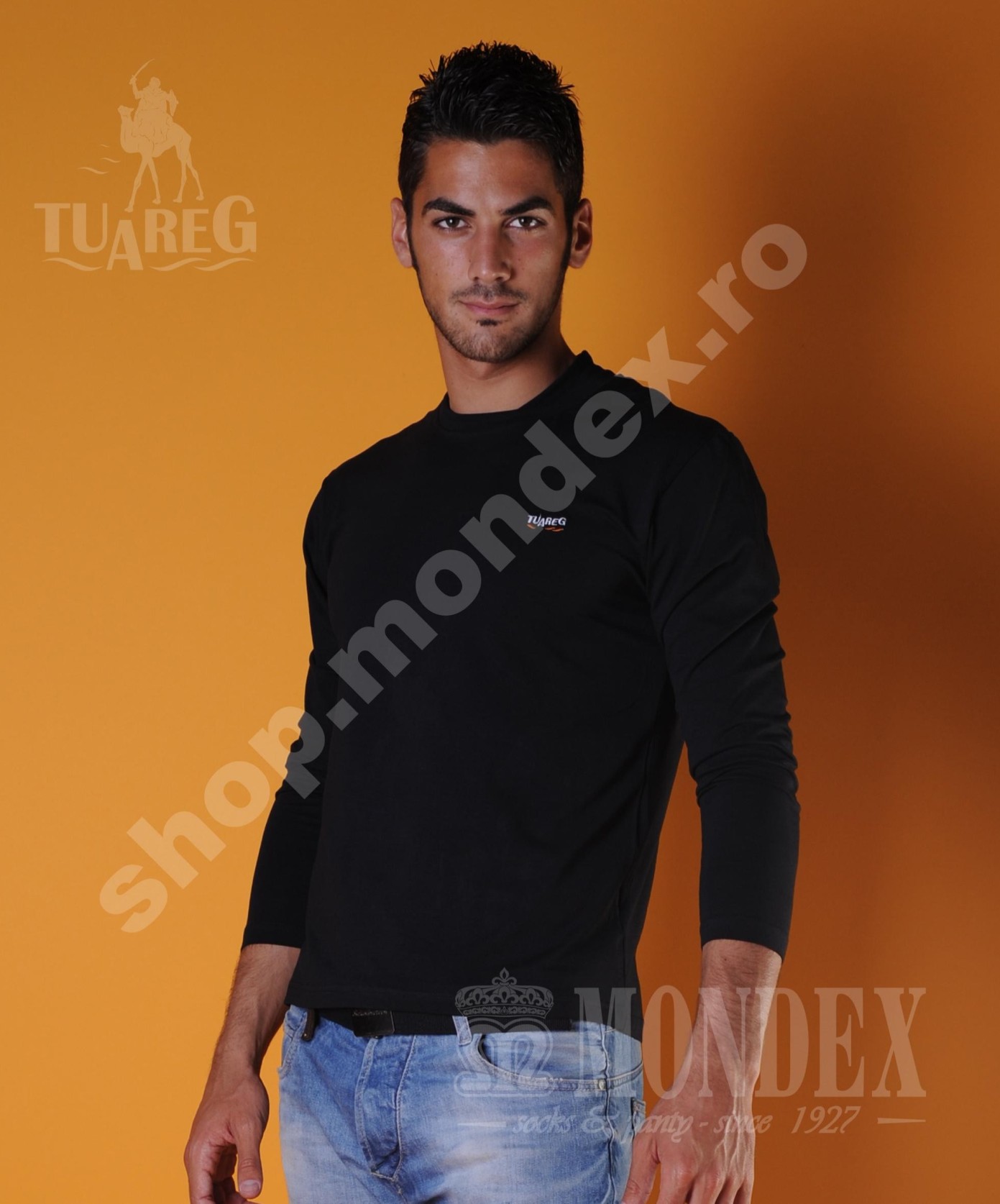 Tricou cu maneca lunga pentru barbati - 8251-1