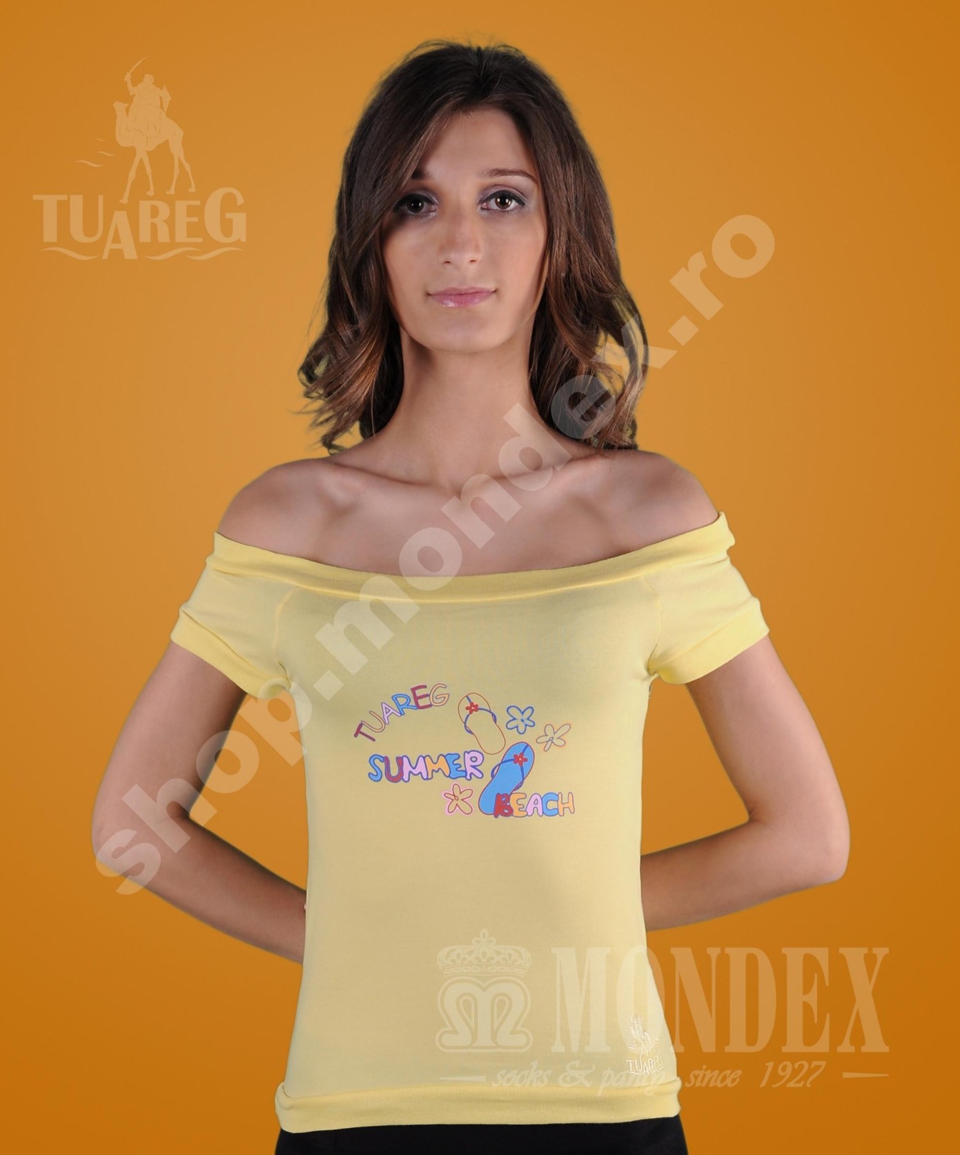 Tricou cu maneca scurta pentru femei - 7008-1