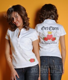 Tricou cu maneca scurta pentru femei - 7201-1