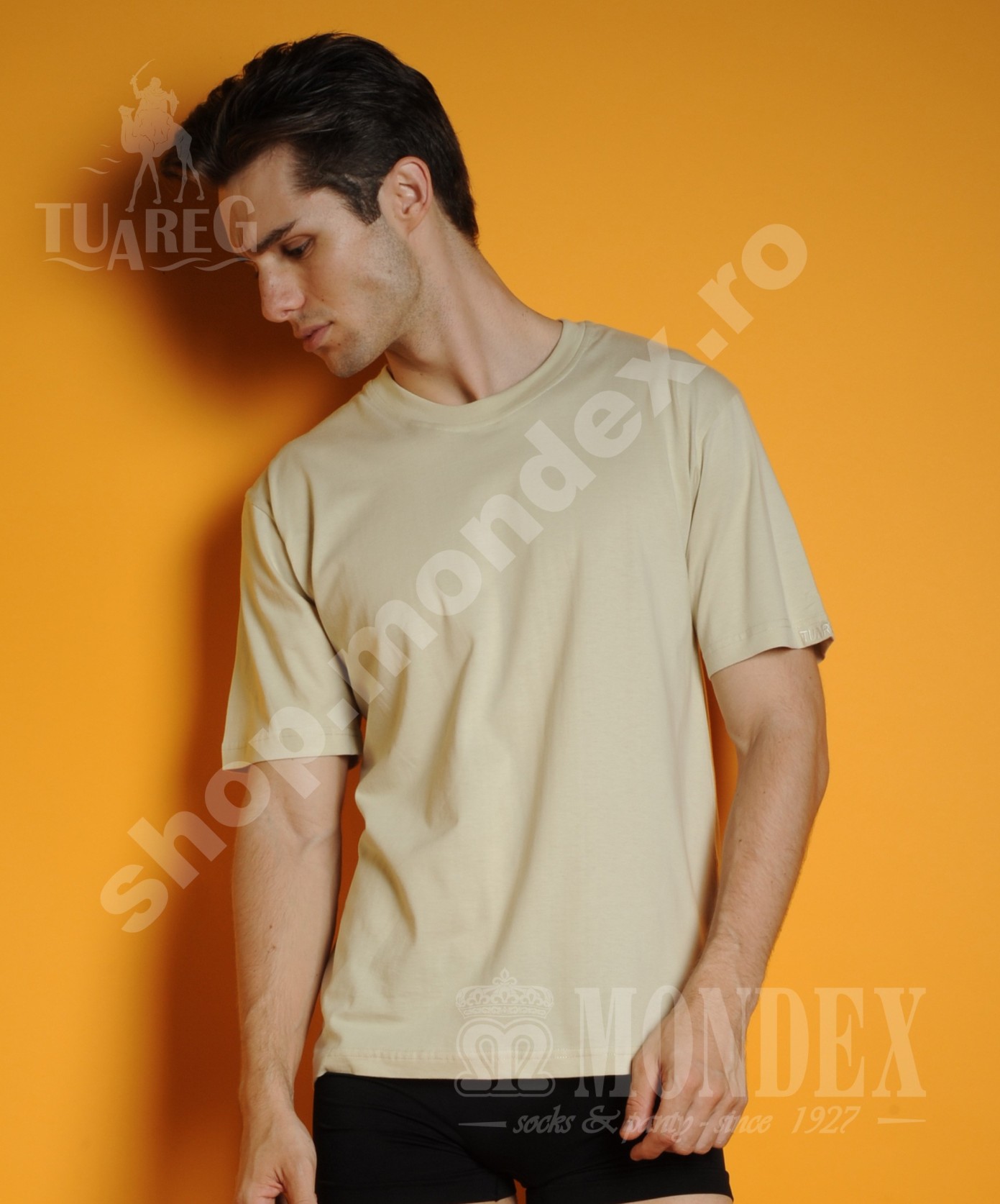 Tricou cu maneca scurta pentru barbati - 8002-1