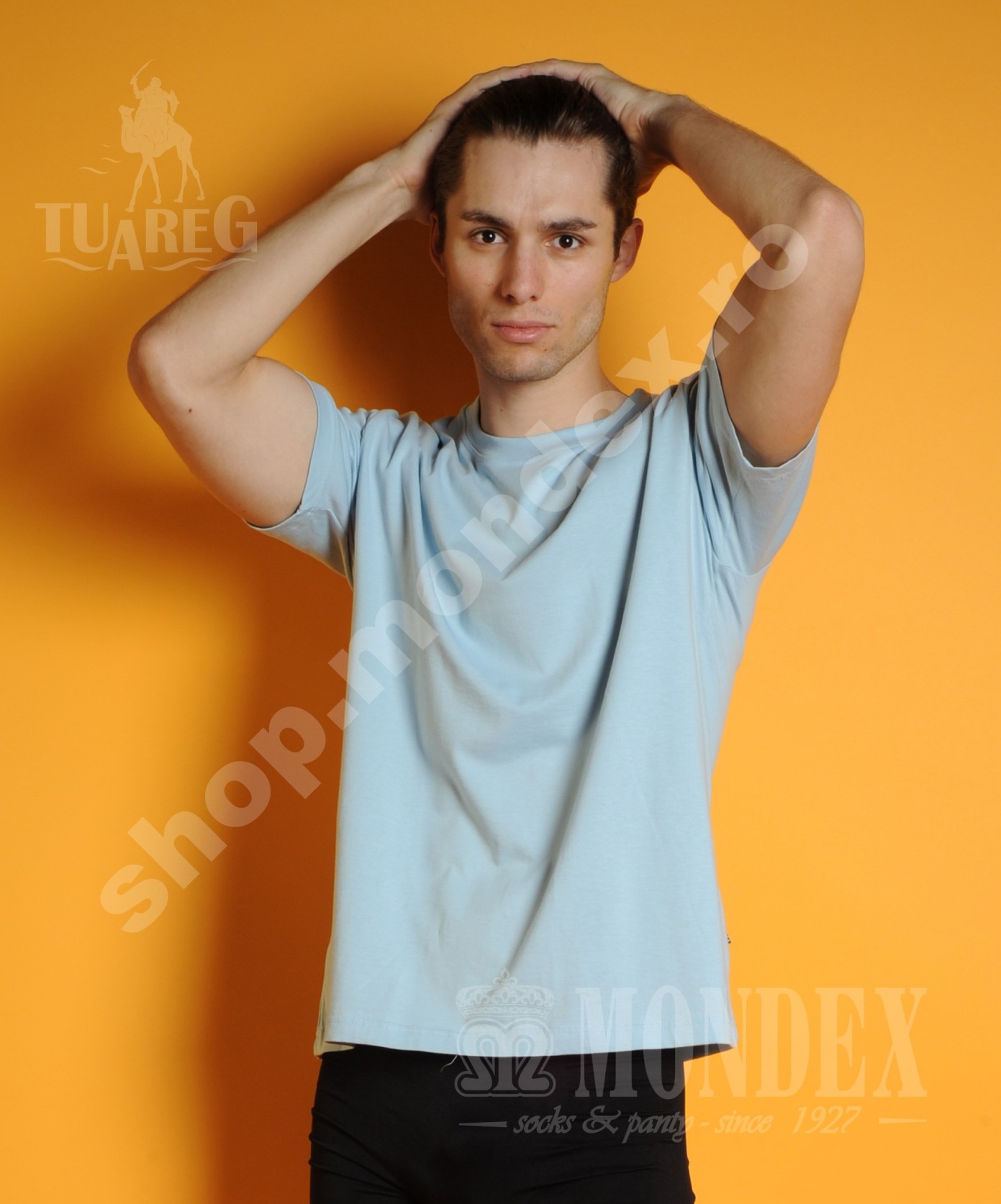 Tricou cu maneca scurta pentru barbati - 8002-1