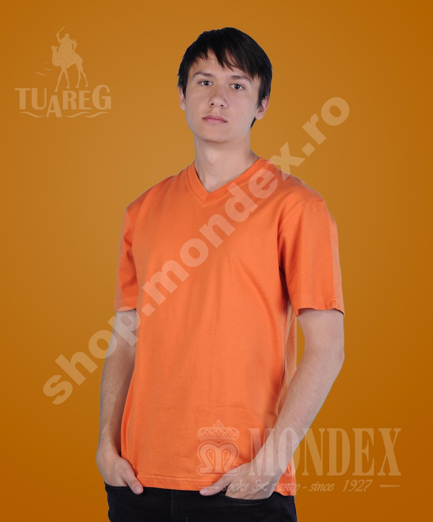 Tricou cu maneca scurta pentru barbati - 8003-1