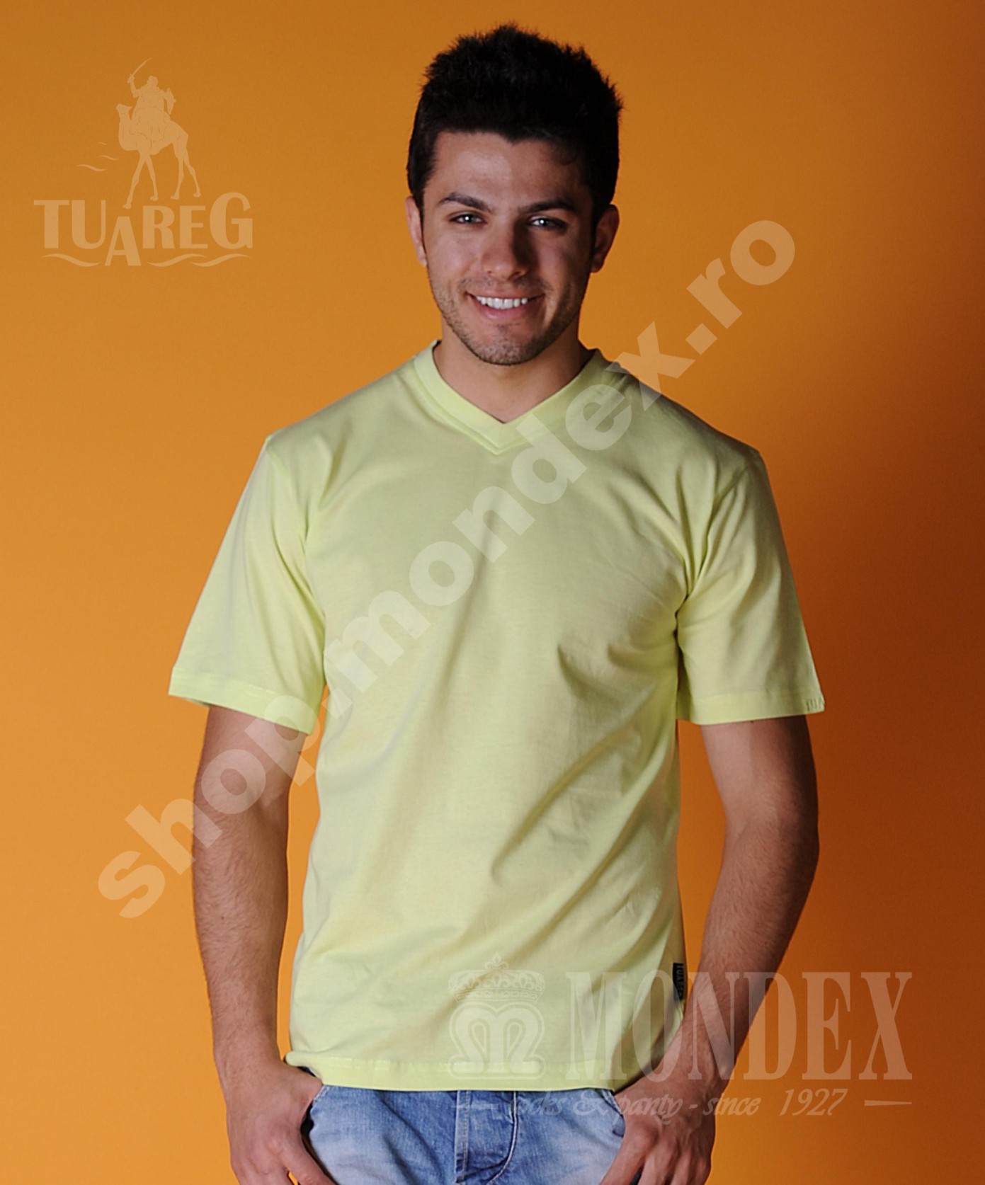 Tricou cu maneca scurta pentru barbati - 8003-1