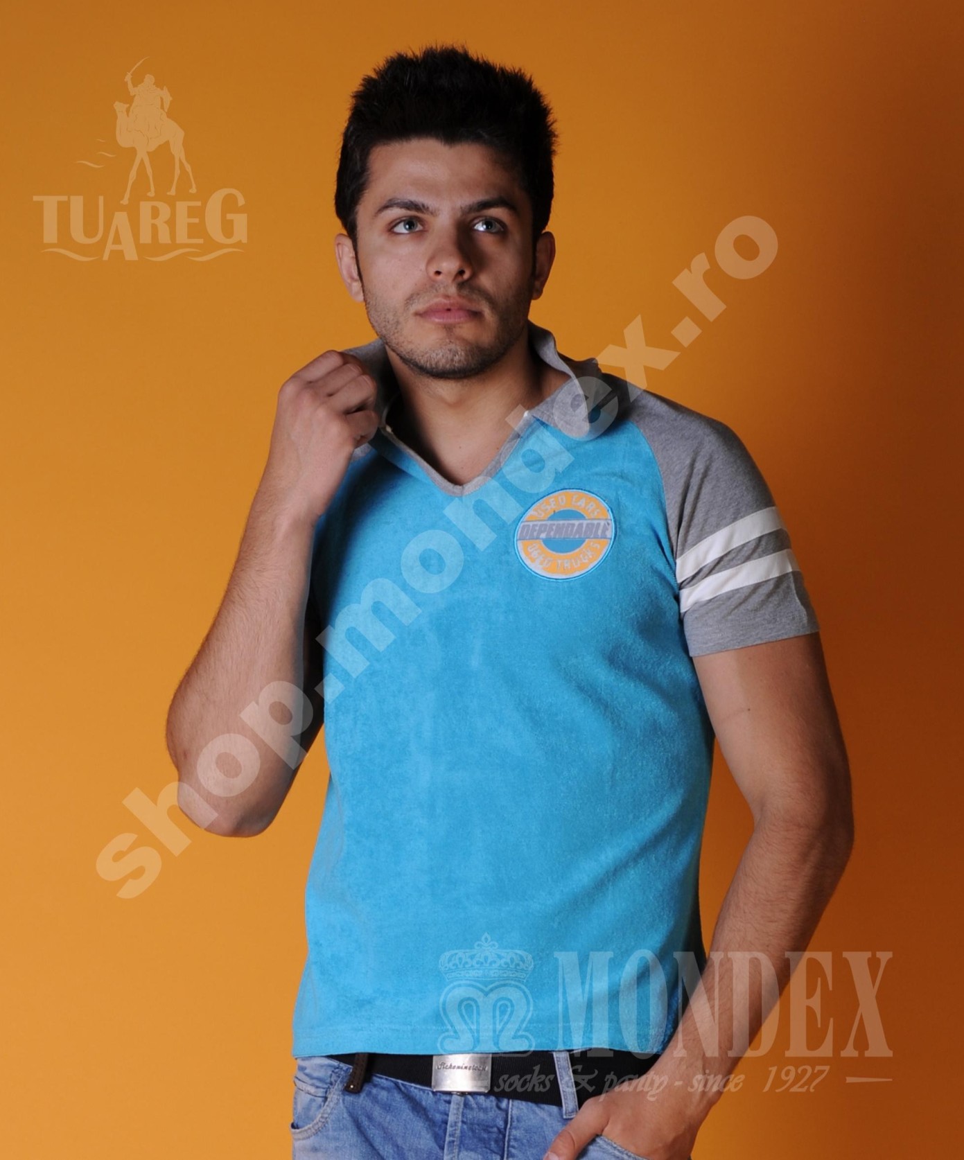 Tricou cu maneca scurta pentru barbati - 8201-1