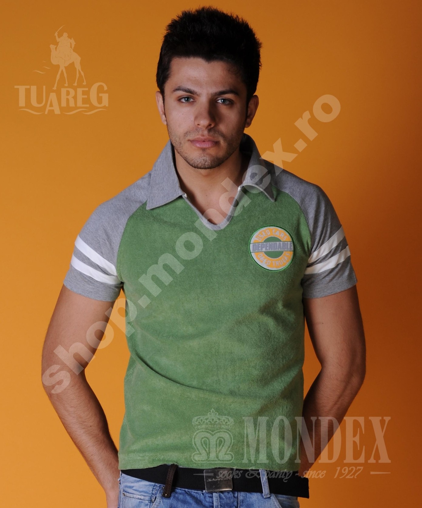 Tricou cu maneca scurta pentru barbati - 8201-1