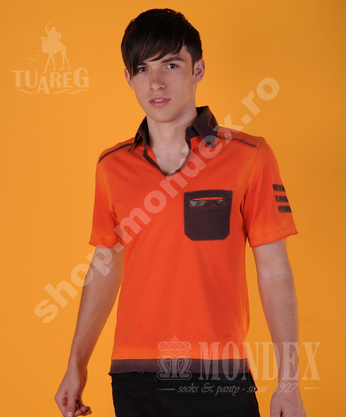 Tricou cu maneca scurta pentru barbati - 8202-1