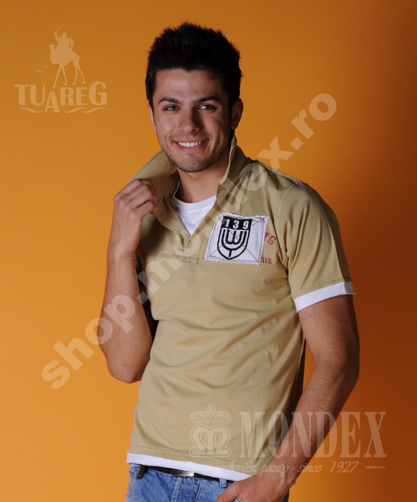 Tricou cu maneca scurta pentru barbati - 8203-1