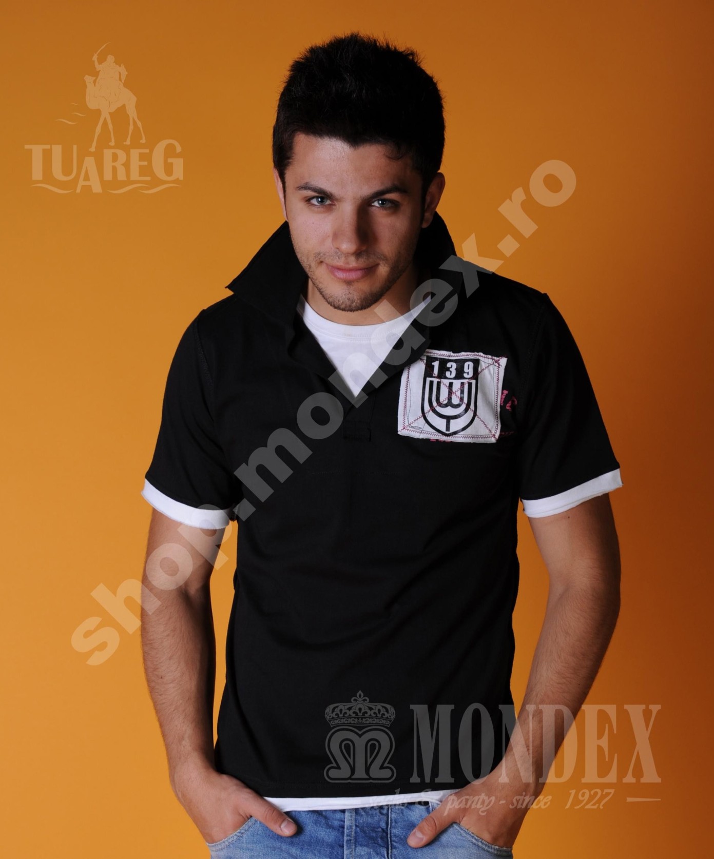 Tricou cu maneca scurta pentru barbati - 8203-1