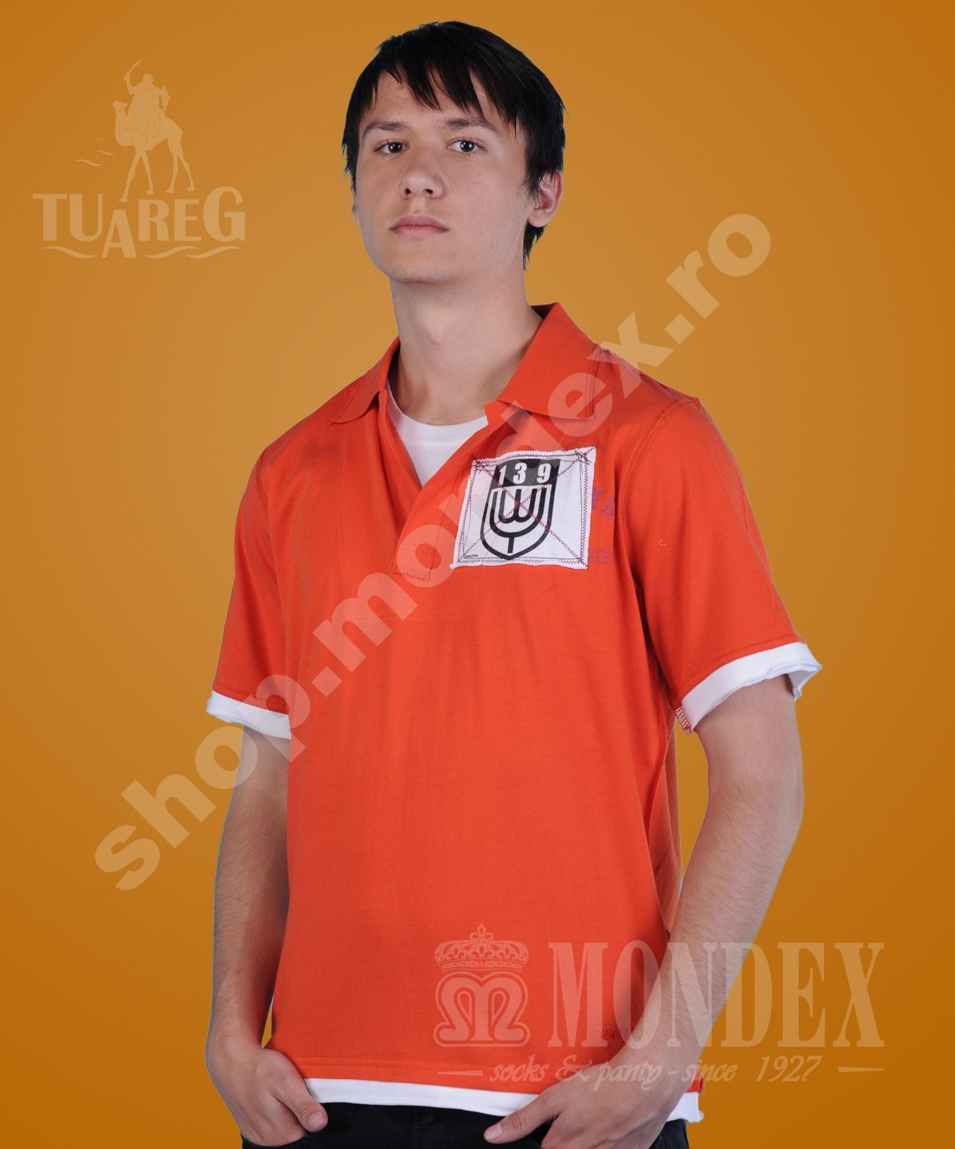 Tricou cu maneca scurta pentru barbati - 8203-1