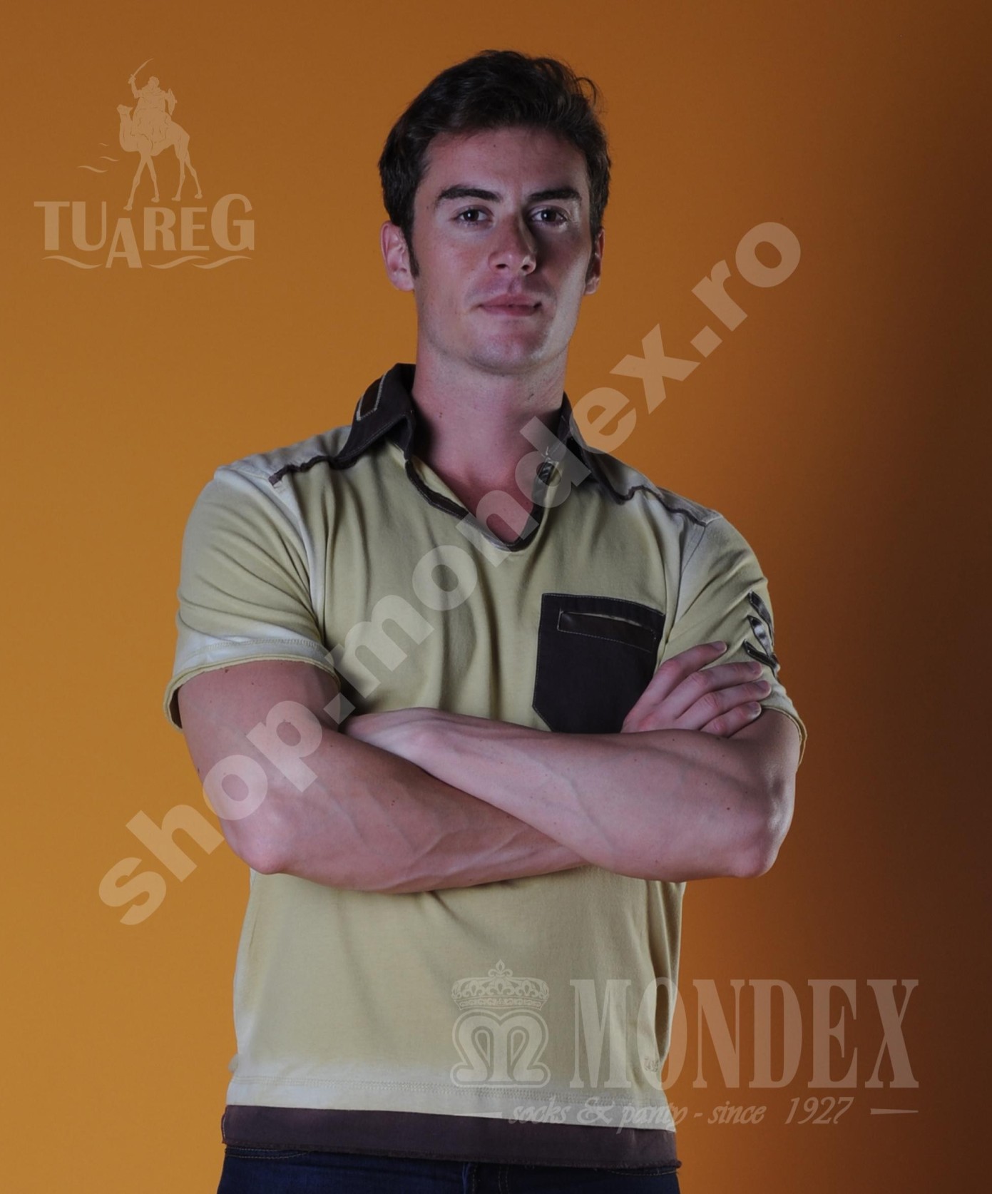 Tricou cu maneca scurta pentru barbati - 8203-1