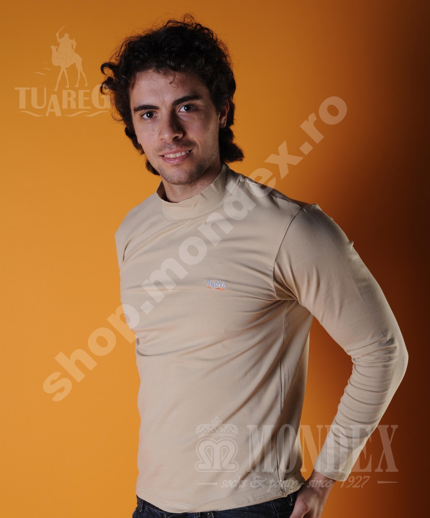 Tricou cu maneca lunga pentru barbati - 8251-1