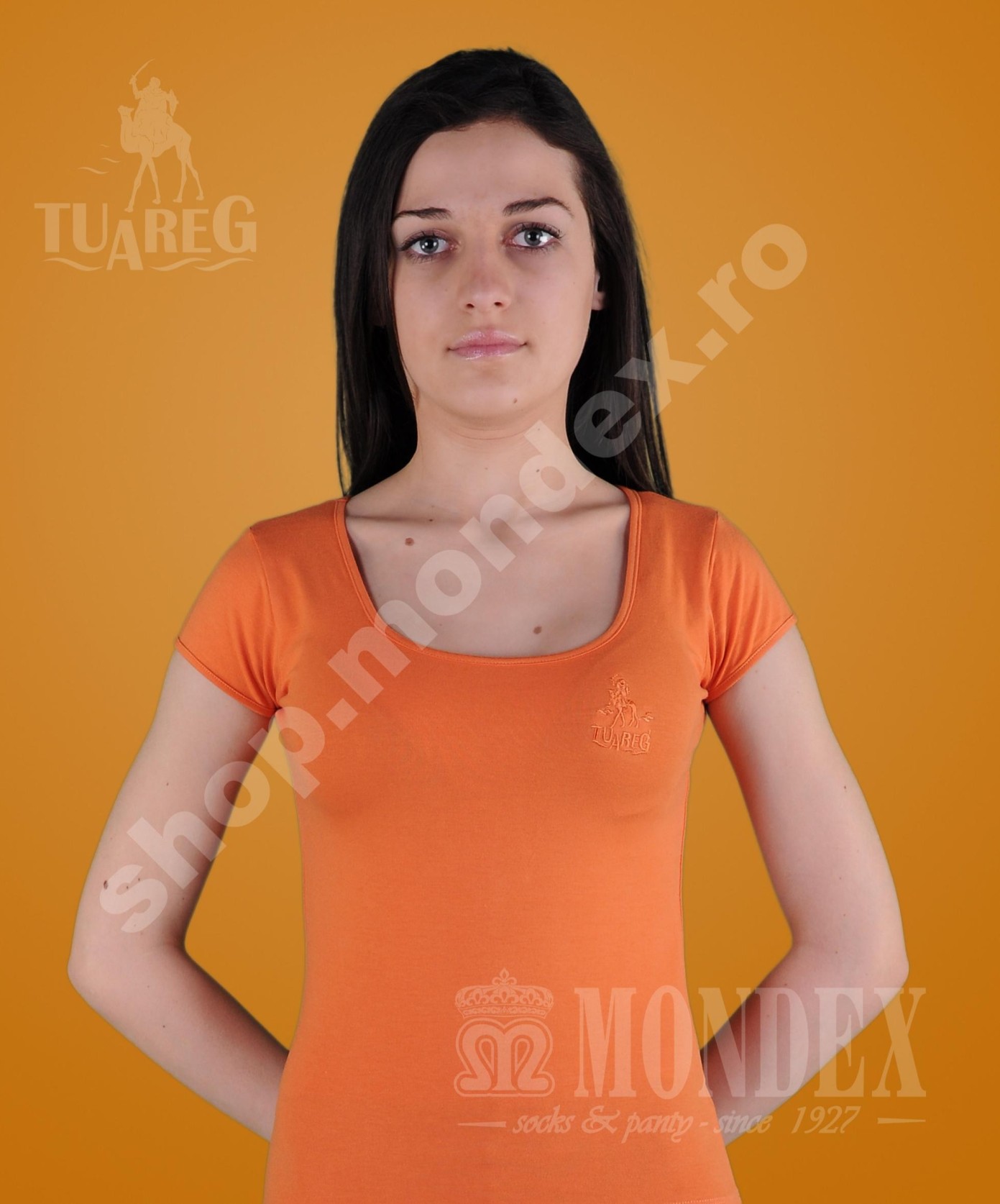 Tricou cu maneca scurta pentru femei - 7006-1