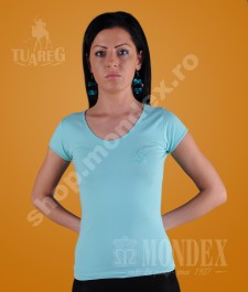 Tricou cu maneca scurta pentru femei - 7007-1