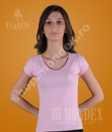 Tricou cu maneca scurta pentru femei - 7007-1
