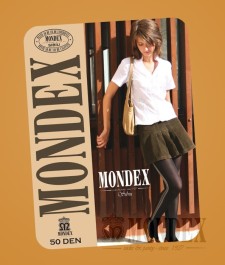 Ciorapi pantalon elasticizati cu model, 50 den - 902-1