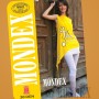 Ciorapi pantalon elasticizati cu model, 30 den - 924-1