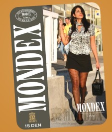 Ciorapi pantalon elasticizati cu model, 15 den - 938-1