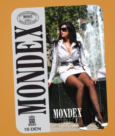 Ciorapi pantalon elasticizati cu model, 15 den - 939-1