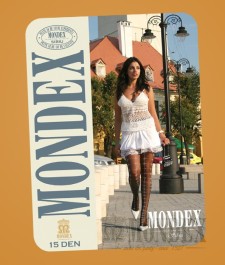 Ciorapi pantalon elasticizati cu model, 15 den - 945-1