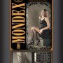 Ciorapi pantalon elasticizati cu model, 15 den - 9035-1