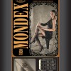 Ciorapi pantalon elasticizati cu model, 15 den - 9043-1