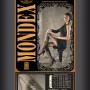 Ciorapi pantalon elasticizati cu model, 15 den - 9043-1