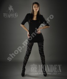 Ciorapi pantalon elasticizati cu model, 60 den - 903-1